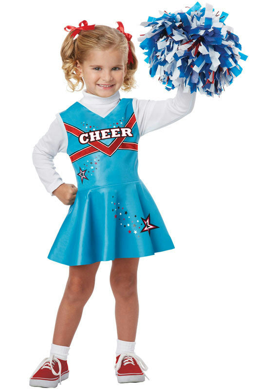California Costumes Cheerleader Toddler Costume Size 4-6 by HalloweenStore.com