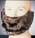 Brown Character Costume Beard and Mustache Adult Men's Facial Hair Accessory by HalloweenStore.com