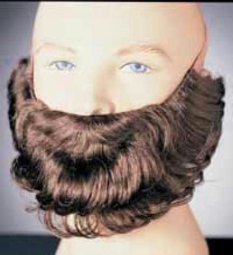 Brown Character Costume Beard and Mustache Adult Men's Facial Hair Accessory by HalloweenStore.com