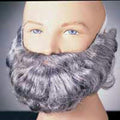 Gray Character Costume Beard and Mustache Adult Men's Facial Hair Accessory by HalloweenStore.com
