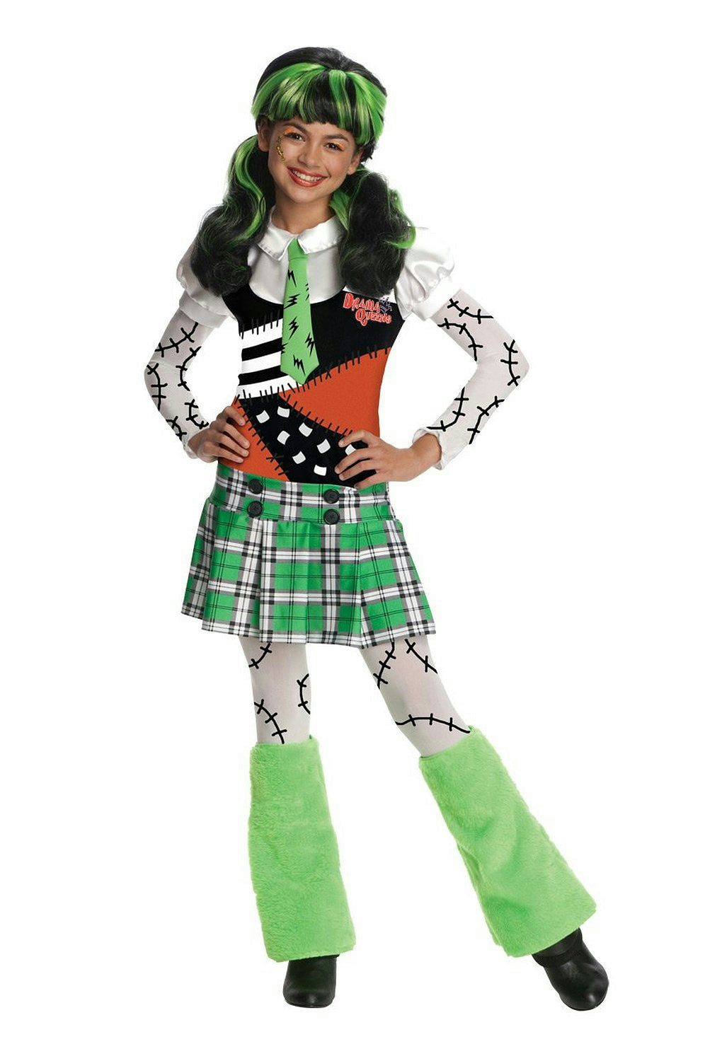 Rubie's Drama Queens Child Frankie's Girl Costume Size Medium 8-10 by HalloweenStore.com