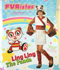 FURistas Ling Ling Panda Child Costume China Medium 7-8 by HalloweenStore.com