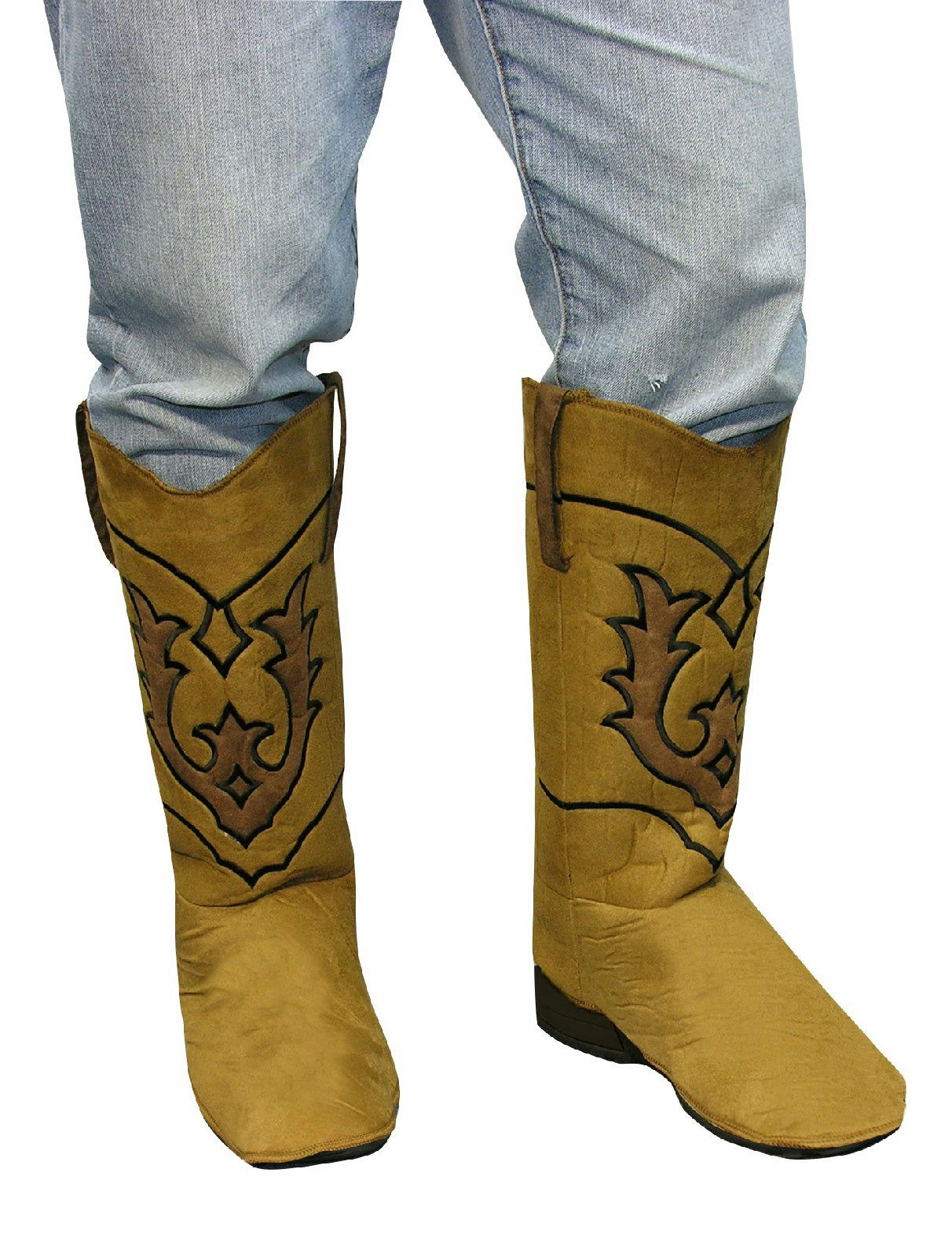 Cowboy Boot Top Covers Costume Accessory by HalloweenStore.com