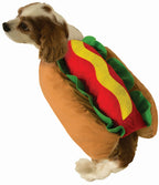 Hot Dog Pet Dog Costume Size Small by HalloweenStore.com