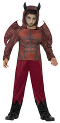Smiffy's Deluxe Devil Child Costume Size Large by HalloweenStore.com