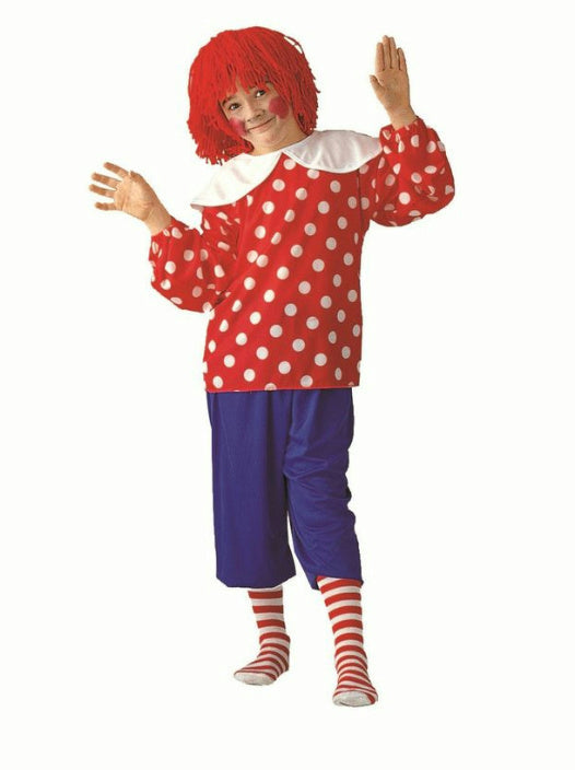 Rag Doll Boy Child Costume Size Small 4-6 by HalloweenStore.com