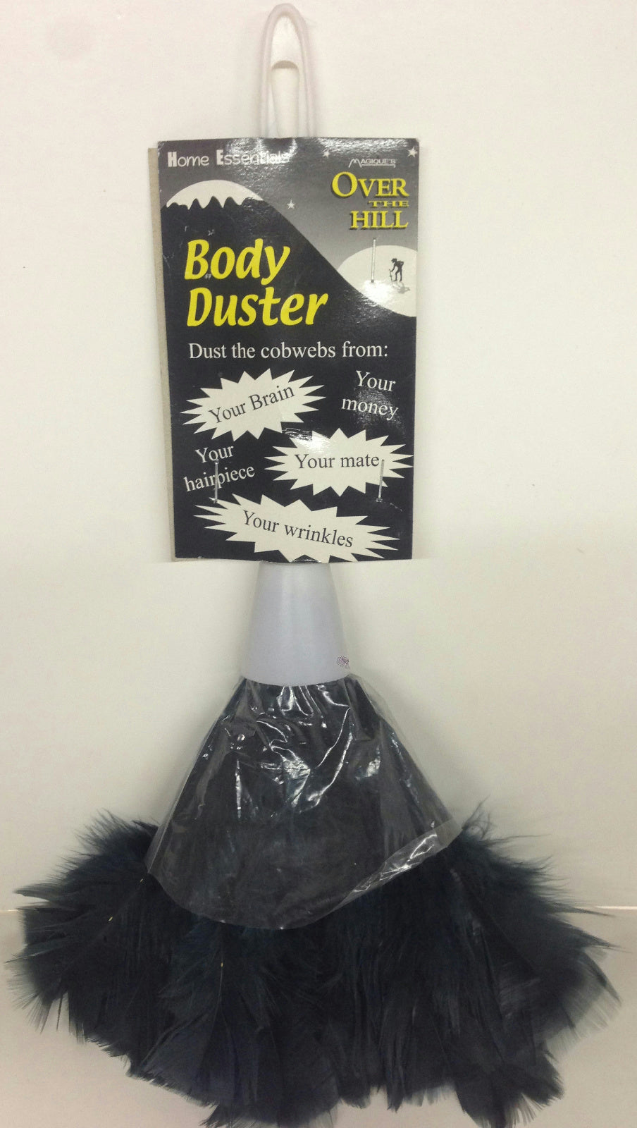Over The Hill Body Duster Prank Gag Grandpa Birthday Retirement Gift by HalloweenStore.com