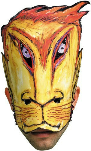 Clive Barker's Dark Bazaar Lion and Man Paper Face Mask by HalloweenStore.com
