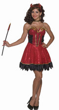 Forum Novelties Women's Devil's Delight Sexy Demon Adult Costume M/L (8-12) by HalloweenStore.com