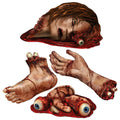 Body Part Cutouts Halloween Party Decor by HalloweenStore.com