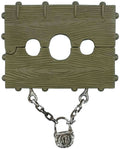 Extra Large Stock and Chain Execution Slave Haunted House Prop by HalloweenStore.com