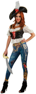 Rubie's Women's Adult Pirate Booty Costume Size Standard up to 12 by HalloweenStore.com