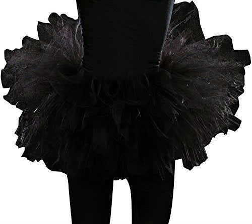 Black Tulle Junior Girls Tutu Petticoat by HalloweenStore.com