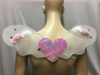 Pink Dance Club Wings Sweetie Accessory Cupid Valentine Fairy by HalloweenStore.com