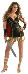 Delicious Women's Sexy Playboy Roman Warrior Bunny Costume S/M by HalloweenStore.com