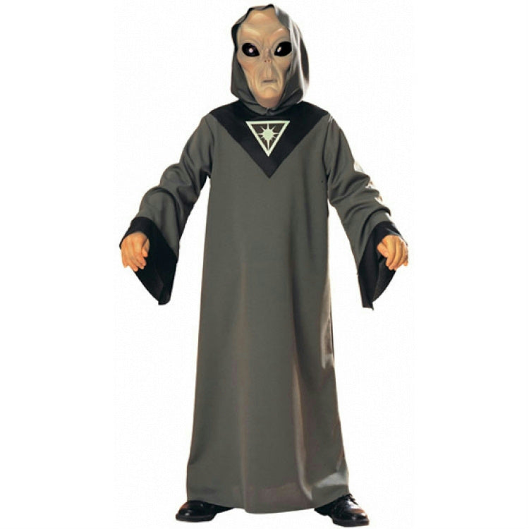 Rubie's 2nd Officer Leoj Child Alien Glow Mask and Robe Costume Size Medium 8-10 by HalloweenStore.com