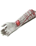 Help Me Cutter Arm Mutilated Severed Limb Halloween Horror Prop by HalloweenStore.com