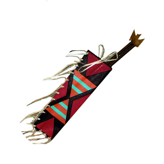 Indian Quiver and Arrows Set Costume Prop Accessory by HalloweenStore.com