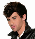 Brown 50's Greaser Mens Costume Wig by HalloweenStore.com