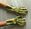 Deluxe Skeleton Bones Glow In The Dark Hands Gloves by HalloweenStore.com