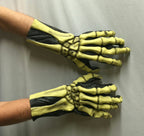 Deluxe Skeleton Bones Glow In The Dark Hands Gloves by HalloweenStore.com