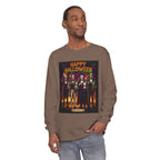 Halloween Monsters Long Sleeve T-Shirt — "Happy Halloween" Graphic by Printify