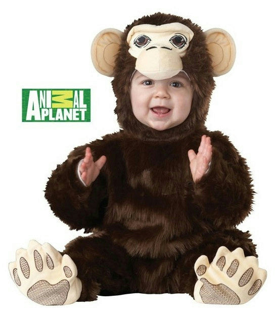 Chimpanzee Infant Costume Size 12-18 Months by HalloweenStore.com