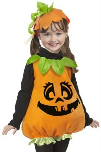 Pumpkin Girl Infant Costume Size 12-18 months by HalloweenStore.com