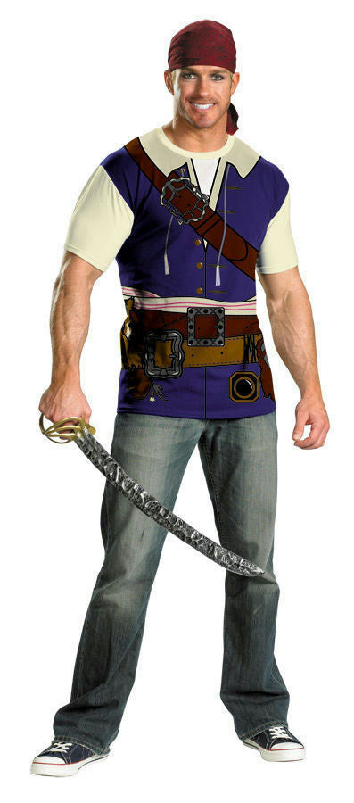 Disguise Men's Captain Jack Sparrow Pirate Alternative Costume Kit L/XL 42-46 by HalloweenStore.com