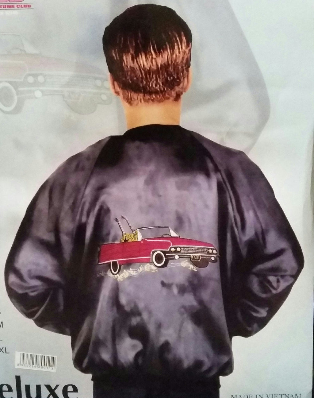 Deluxe Quality 50's T-Bird Sock Hop Costume Jacket for Adult Size Large by HalloweenStore.com