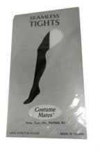 Two-Tone Black and White Seamless Adult Tights by HalloweenStore.com