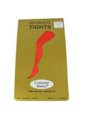 Red Child Seamless Tights 100% Stretch Nylon Pantyhose Size 6-9 Medium by HalloweenStore.com