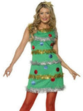 Womens Christmas Tree Dress Costume Adult Size Large by HalloweenStore.com