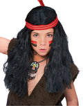 Boys Li'l Brave Native American Male Indian Costume Wig by HalloweenStore.com