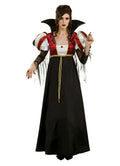 Royal Vampira Womens Vampiress Goth Adult Costume by HalloweenStore.com