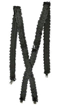 Black Sequin Suspenders by HalloweenStore.com