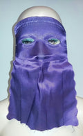 Purple Curtain Domino Eye Mask by HalloweenStore.com