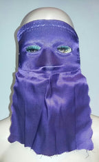 Purple Curtain Domino Eye Mask by HalloweenStore.com
