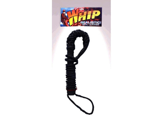6 Foot Bull Whip Real Leather Accessory Prop Dominatrix by HalloweenStore.com