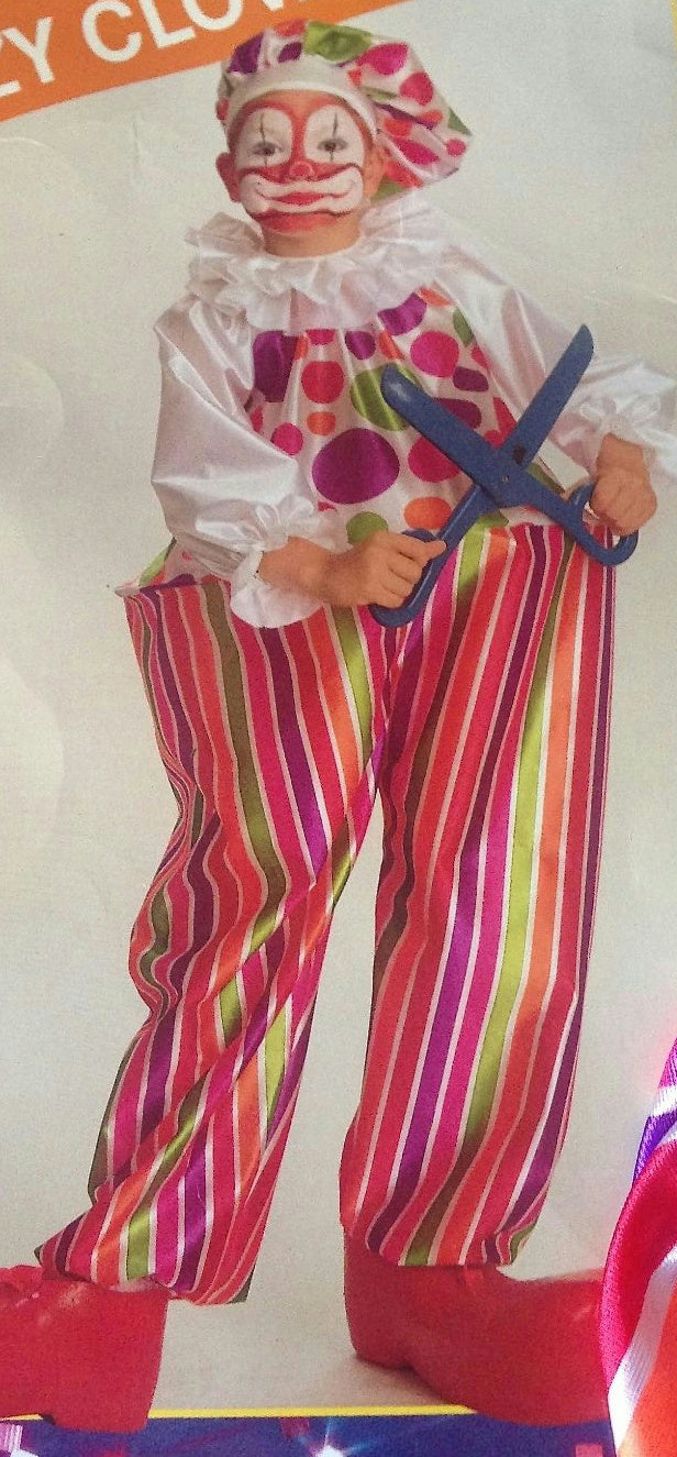 Rubie's Snazzy Hoop Clown Child Costume Size Small 4-6 by HalloweenStore.com