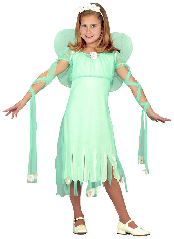 Pony Express Child's Green Blossom Fairy Girl's Costume Size Medium 7-10 by HalloweenStore.com