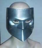 Cesar Silver Galaxy Half Plastic Costume Mask by HalloweenStore.com