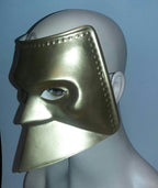 Cesar Gold Galaxy Half Plastic Costume Mask by HalloweenStore.com