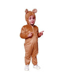 Cute Bear Infant Pajama Pjs Style Child Costume Jumpsuit Size 1-2 by HalloweenStore.com