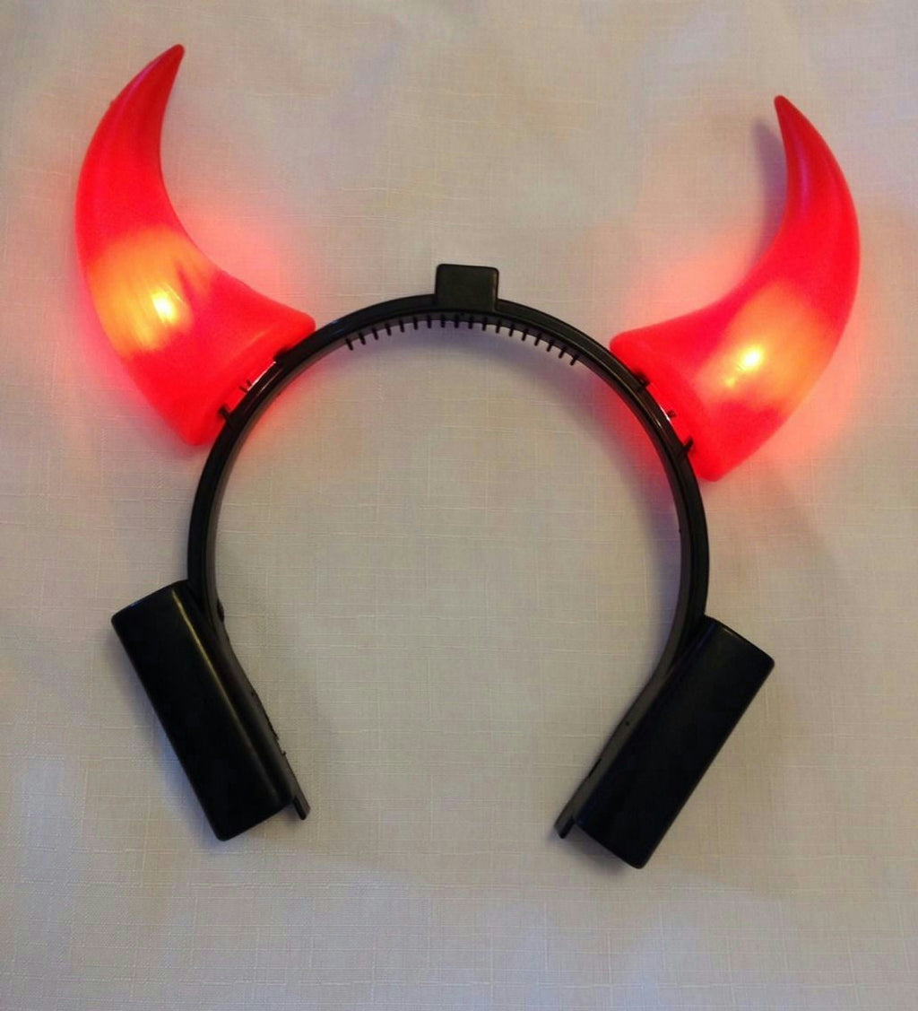 Rubies Costume Co Light-Up Devil Horns Headband Costume Accessory by HalloweenStore.com