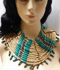 Native American Natural Bead Necklace Costume Accessory by HalloweenStore.com
