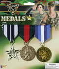 Combat Hero Military Medals Costume Accessory by HalloweenStore.com