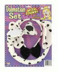 Dalmatian Dog Headband and Nose Ears Bow Tie Set with Sound by HalloweenStore.com