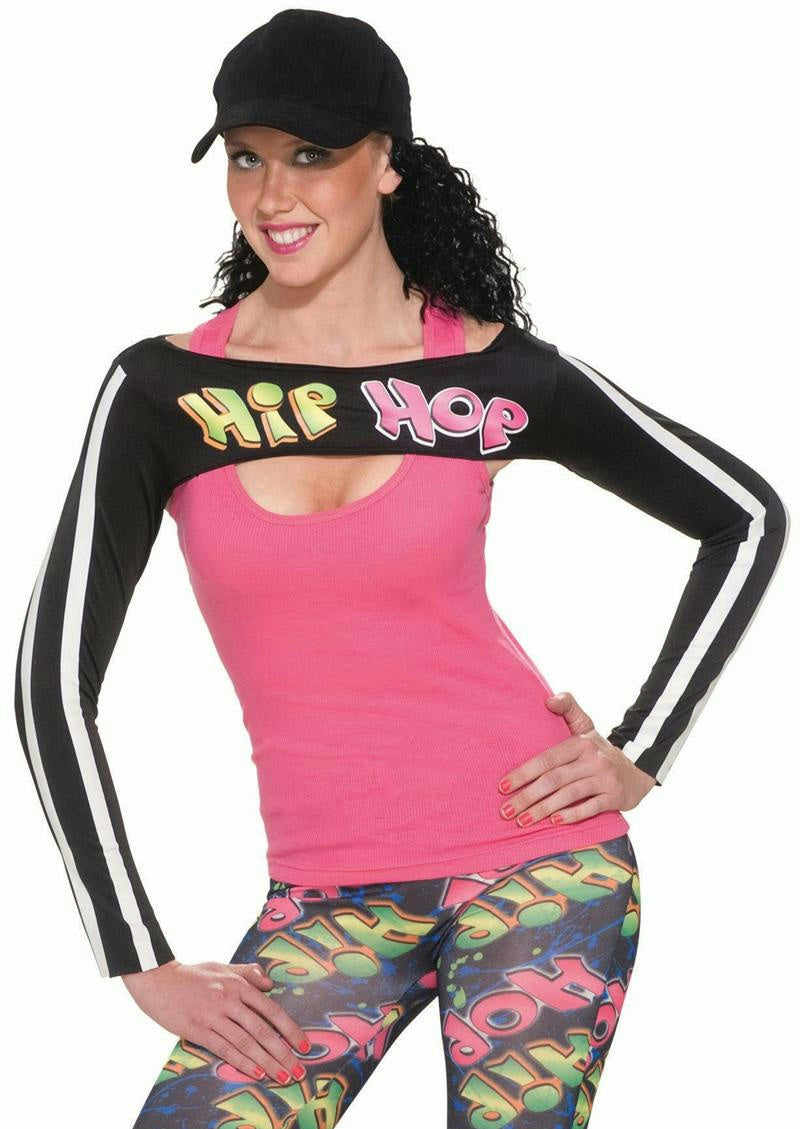 Forum Women's Hip Hop Old School Arm Warmer Shrug Costume Accessory by HalloweenStore.com