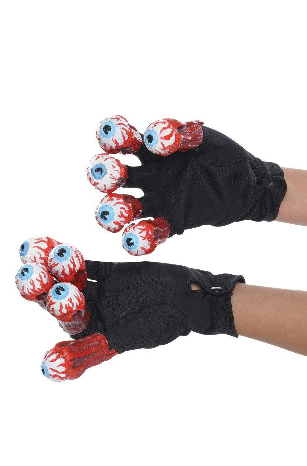Rubie's Costume Beetlejuice Adult Gloves with Eyeballs Fingers by HalloweenStore.com